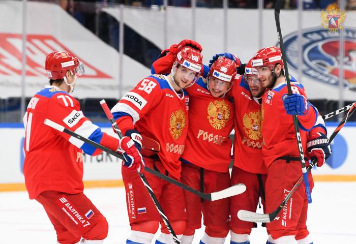 Сборная России - победитель Кубка Первого канала 2020