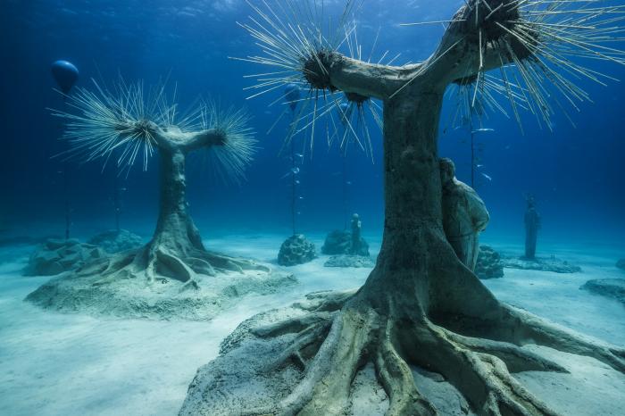 На Кипре открылся первый в мире музей подводной скульптуры