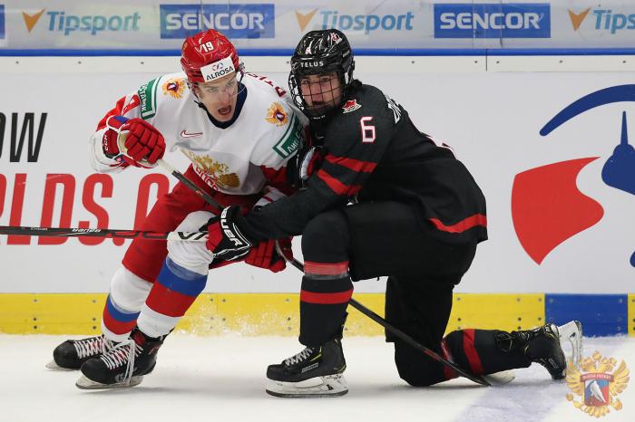 Сборная Россия уступила Канаде в финале молодежного чемпионата мира