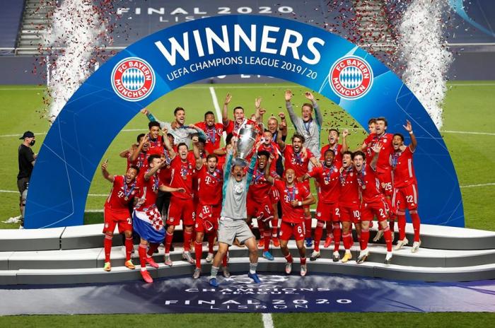 Немецкая «Бавария» выиграла Лигу чемпионов