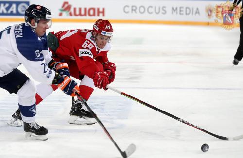 Сборная России по хоккею обыграла финнов и заняла второе место на Кубке Первого канала
