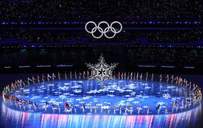 В Пекине прошла церемония закрытия зимних Олимпийских игр