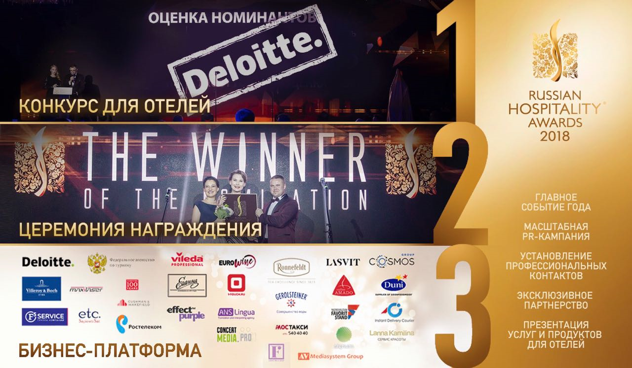 Профессиональное развитие вместе с Russian Hospitality Awards!